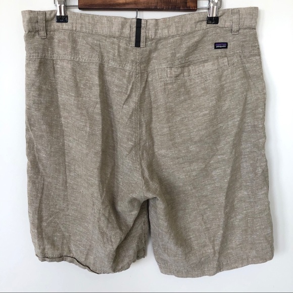 Patagonia Organic Cotton/Hemp Beige Shorts (36) - Picture 3 of 6